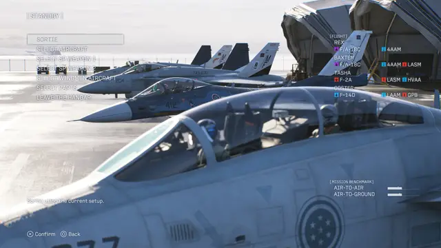 Ace Combat 8: Wings of Theve - combate aéreo