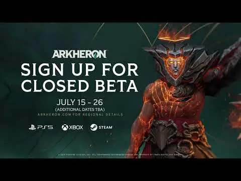 Arkheron sistema de items builds ARPG competitivo