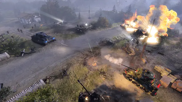 Company of Heroes 3 Final Stand gameplay