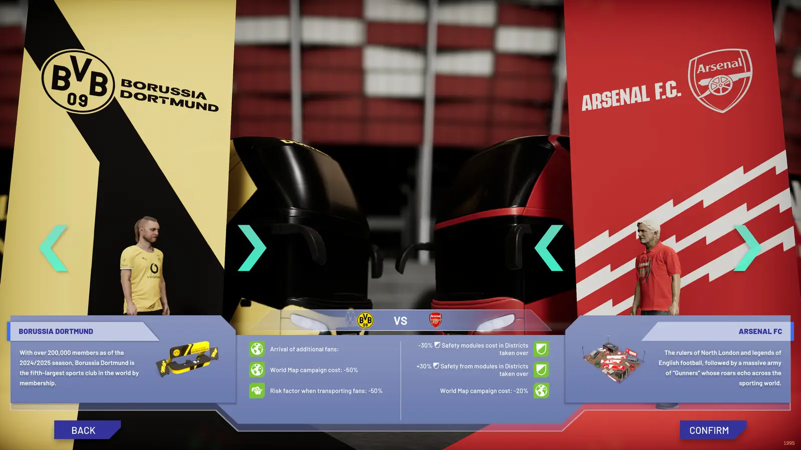 Copa City gameplay