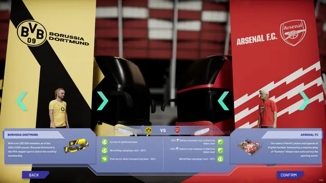 Copa City gameplay
