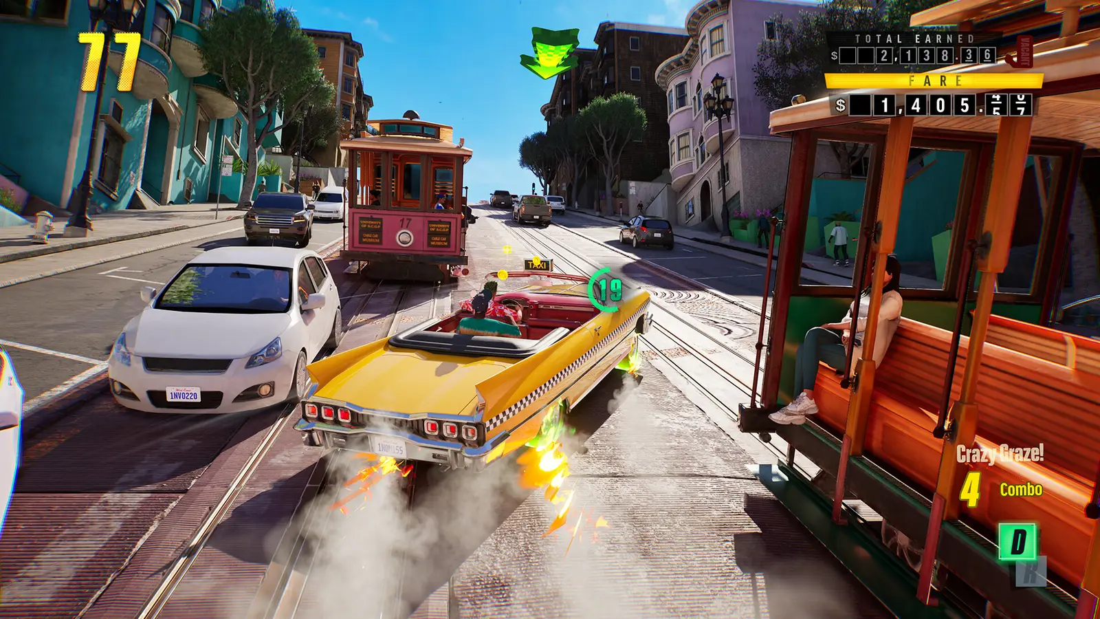 Crazy Taxi World Tour gameplay