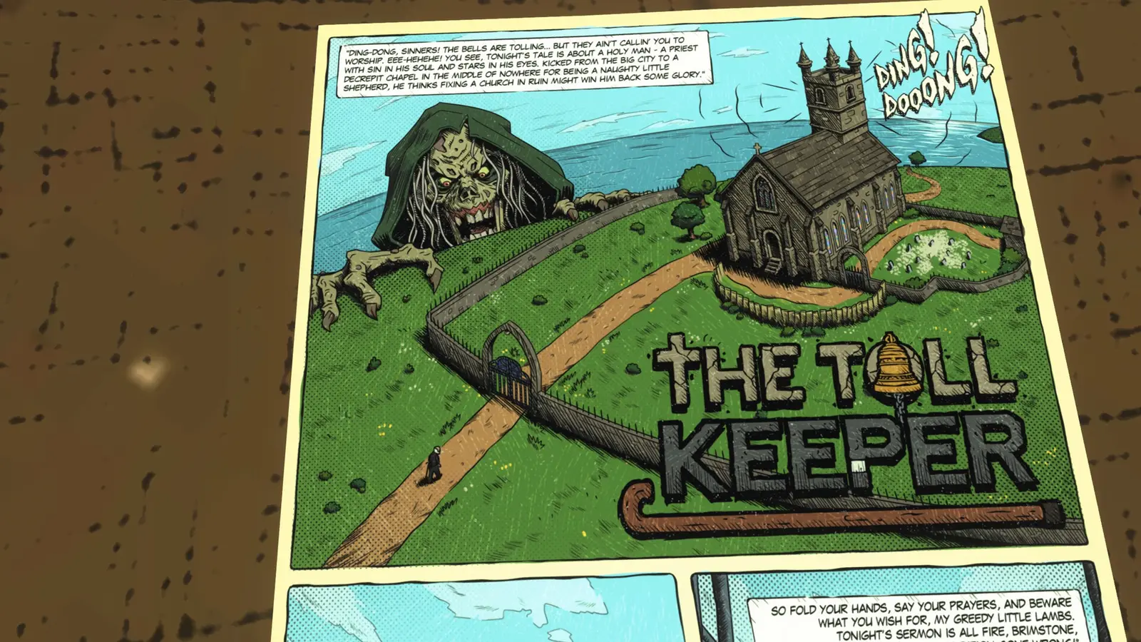Captura de Creepshow, el juego de horror antologico en Steam