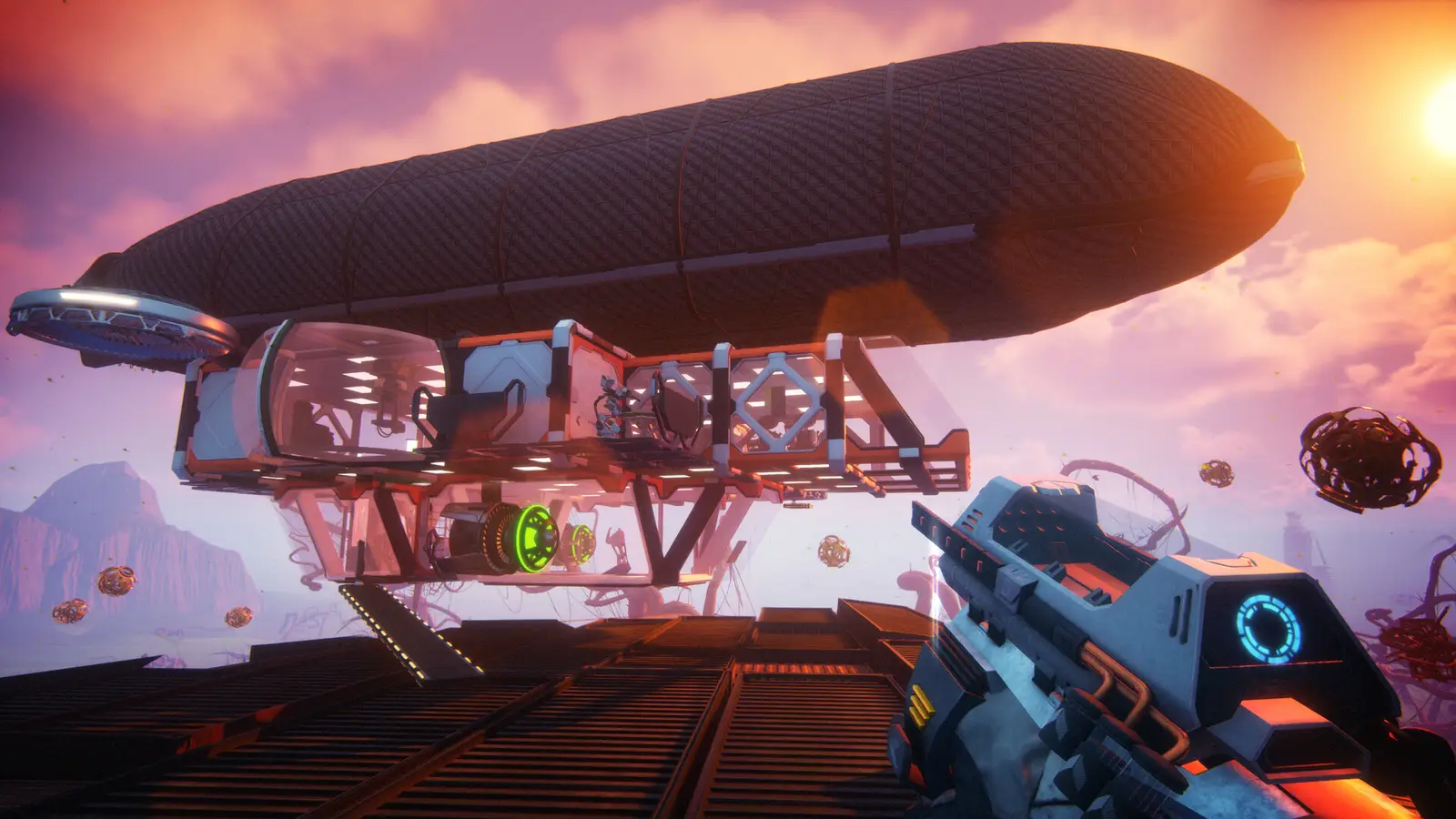 Forever Skies dirigible vuelo post-apocalíptico supervivencia Xbox