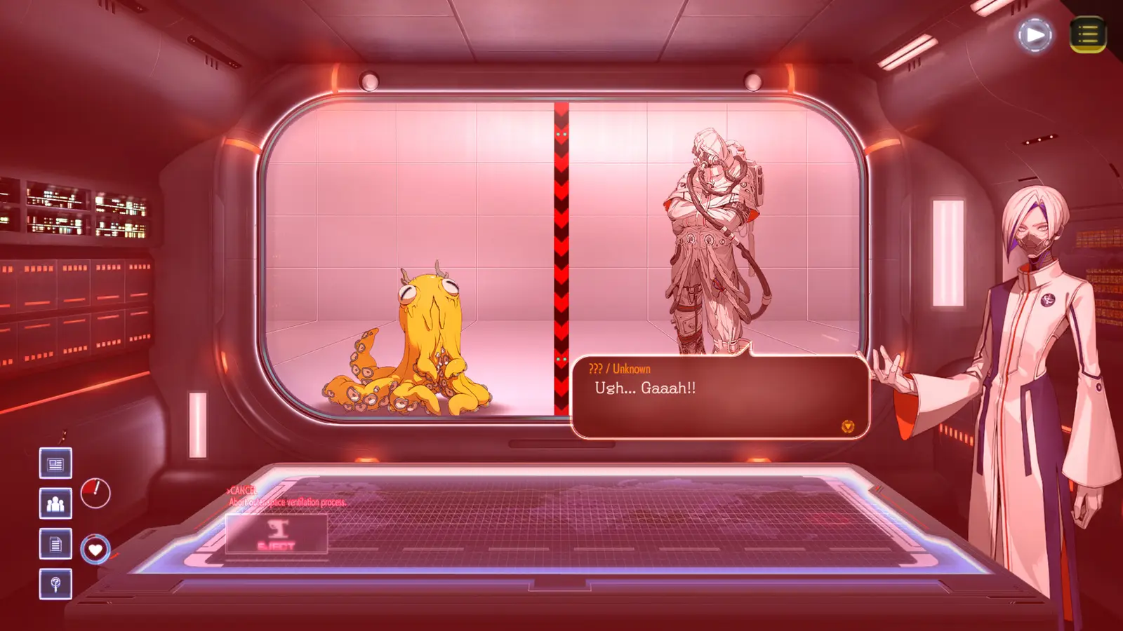Donutal Arc System Works Steam aventura de conversacion con aliens en el ano 2206