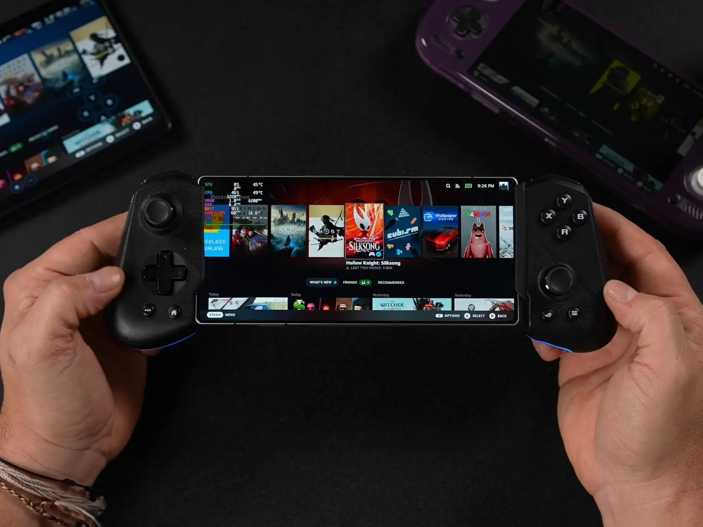 DroidDeck convierte tu Android en una Steam Deck: corre Cyberpunk 2077 a 60 FPS en un celular, sin streaming