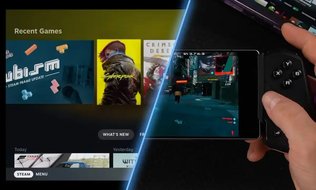 DroidDeck convierte tu Android en una Steam Deck: corre Cyberpunk 2077 a 60 FPS en un celular, sin streaming