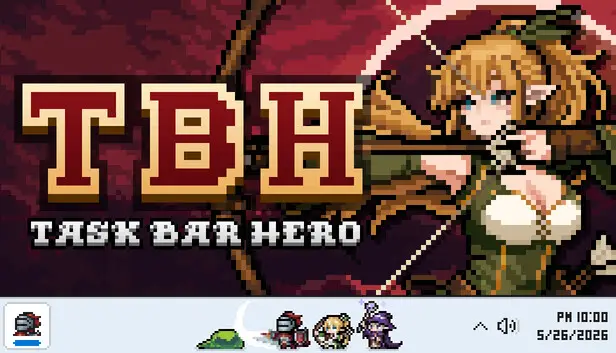 TBH Task Bar Hero gameplay