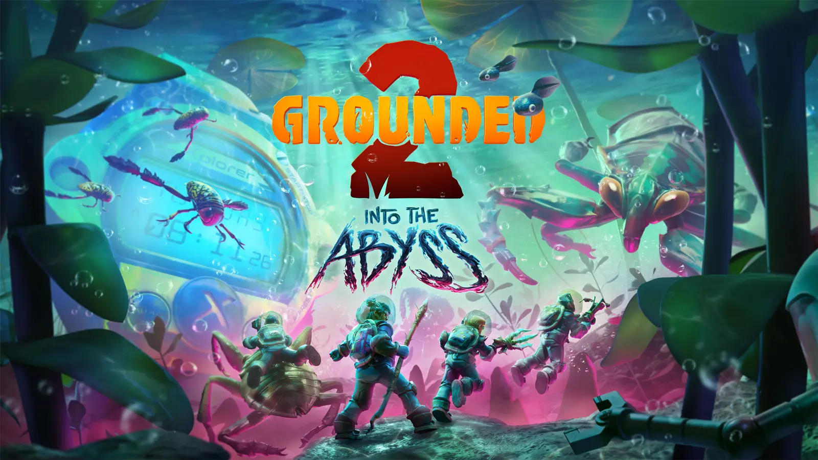 Grounded 2 Into the Abyss - exploracion submarina en el estanque Skunk Pond de Brookhollow Park
