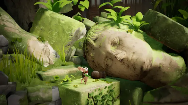 Moss The Forgotten Relic gameplay