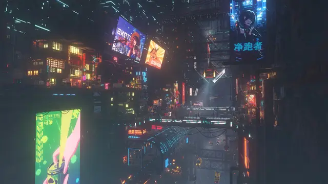 Nivalis Nights Steam simulador de vida cyberpunk ciudad neon ramen bar