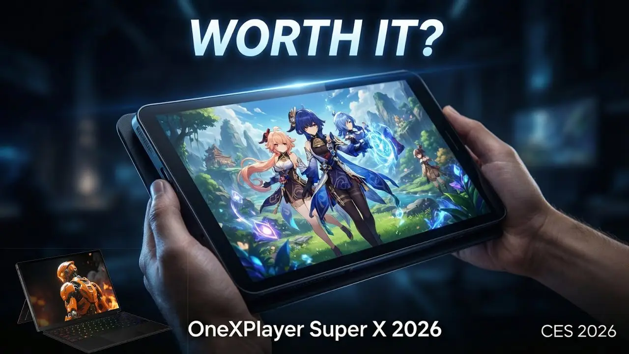 OneXPlayer Super X: la PC gaming portatil 2026 con AMD Strix Halo y hasta 128 GB de RAM