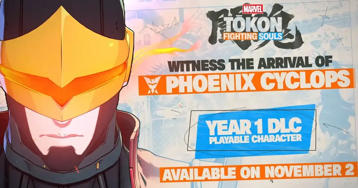 Phoenix Cyclops llega a MARVEL Tōkon el 2 de noviembre: el primer DLC trae a Cíclope con el poder del Fénix