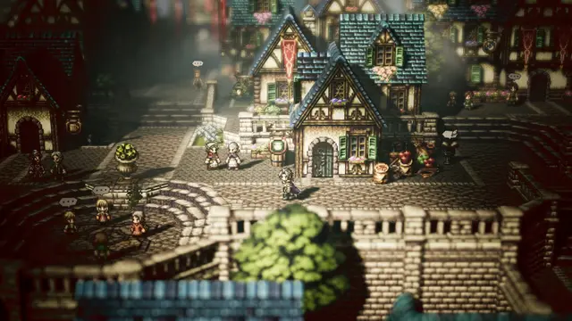 Octopath Traveler II gameplay