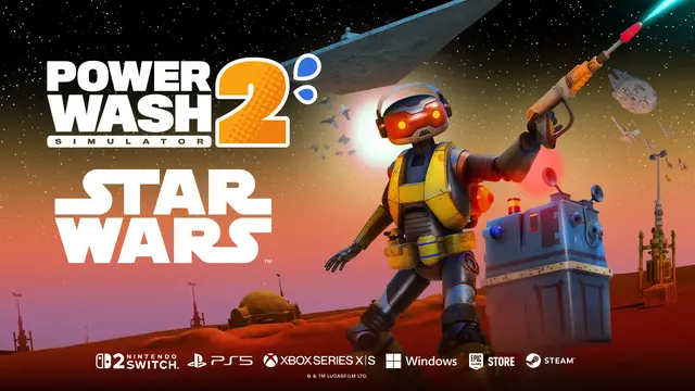 PowerWash Simulator 2 Star Wars gameplay