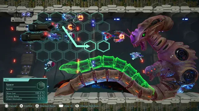 R-Type Tactics Cosmos gameplay