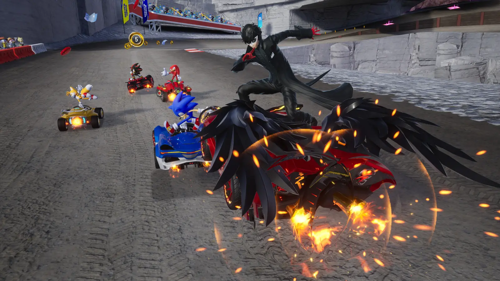 Sonic Racing CrossWorlds gameplay