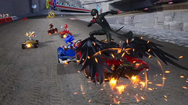 Sonic Racing CrossWorlds gameplay