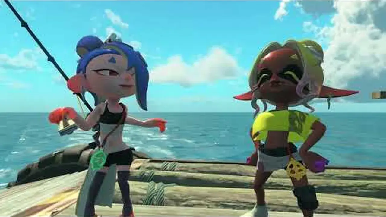 Splatoon Raiders - Inklings y Octolings en una misión de raid cooperativa en Nintendo Switch 2