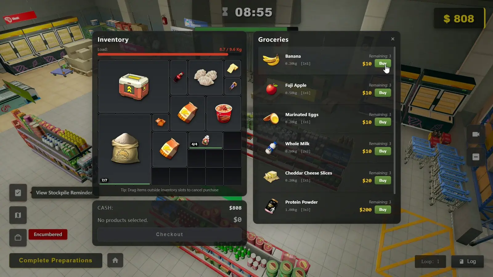 Survival Log - simulador de hoarding y supervivencia zombie disponible en Steam