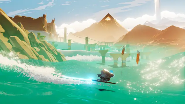 Sword of the Sea: la joya visual de los creadores de Journey y Abzû