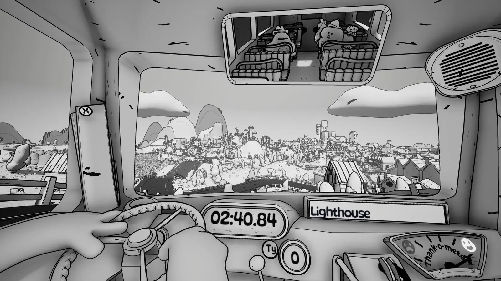 Captura de Thank You Bus Driver de Double Fine