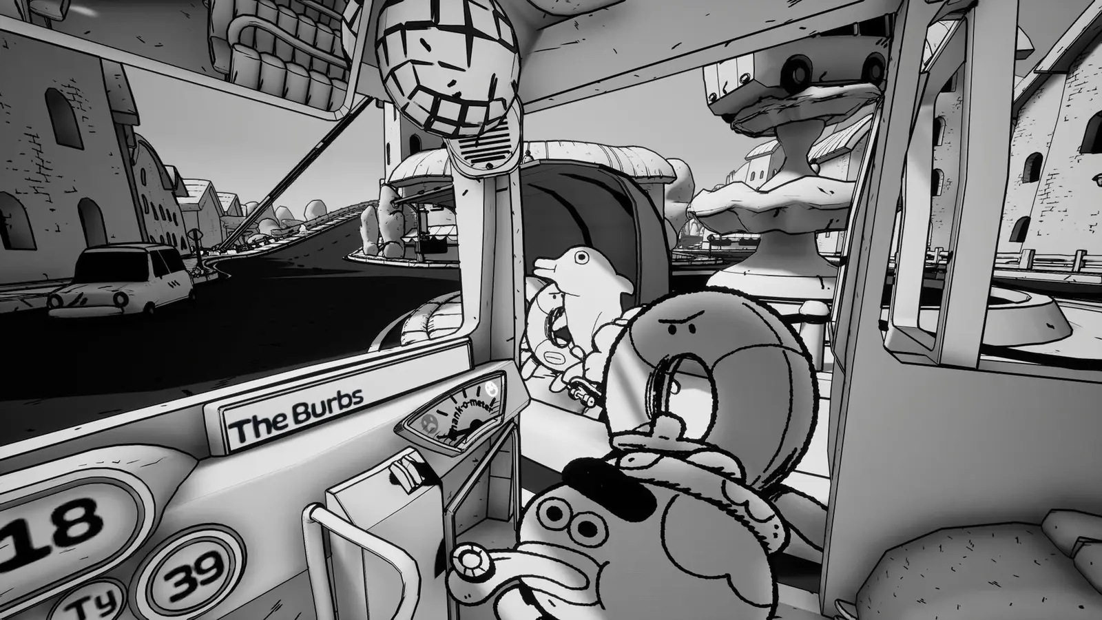 Thank You Bus Driver ya salió en Steam: lo nuevo de Double Fine es un caos de colectivos a US$4,99