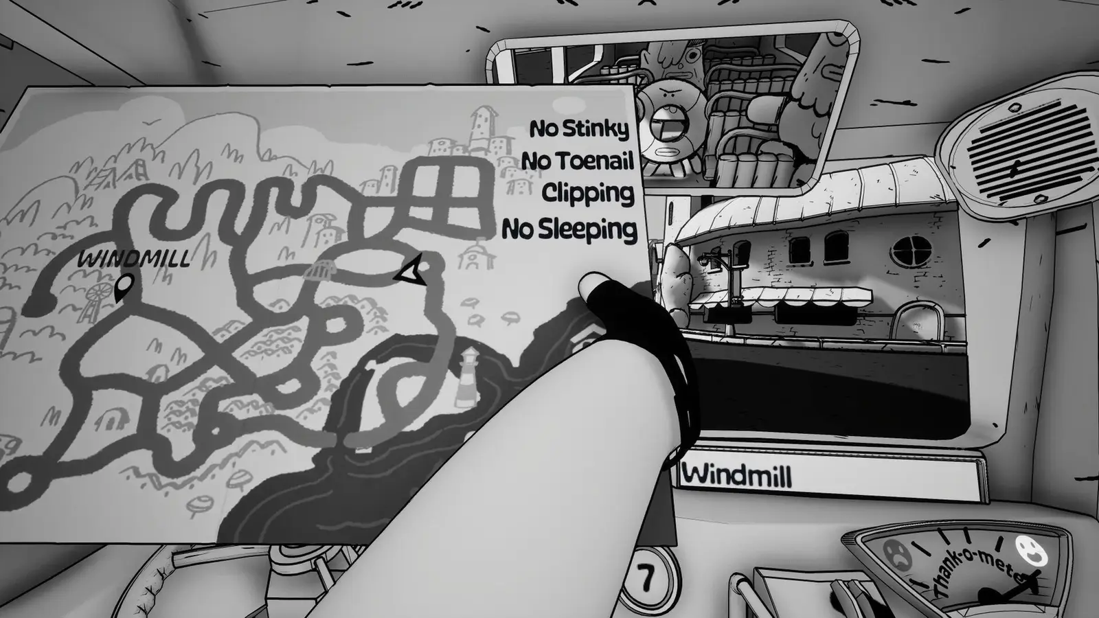 Thank You Bus Driver ya salió en Steam: lo nuevo de Double Fine es un caos de colectivos a US$4,99