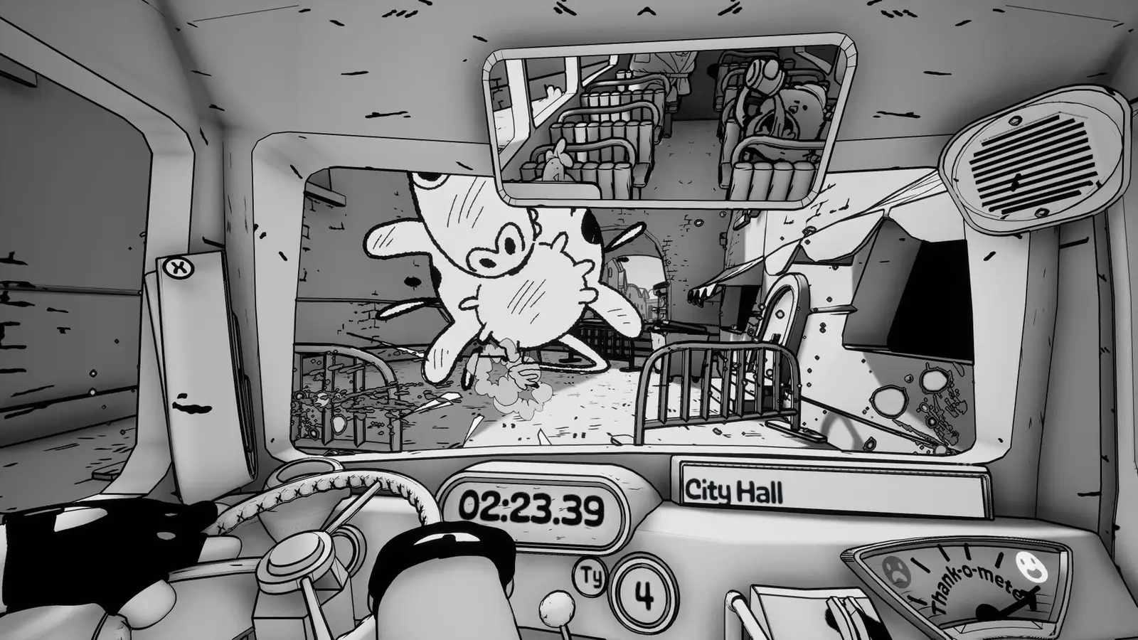 Thank You Bus Driver ya salió en Steam: lo nuevo de Double Fine es un caos de colectivos a US$4,99