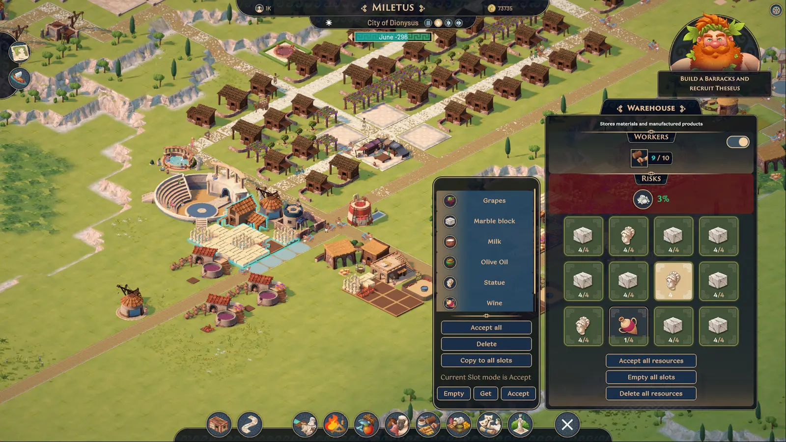 Theos Cities of Myth gameplay