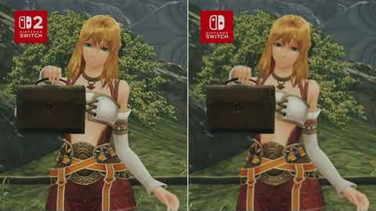 Xenoblade Chronicles 2 Nintendo Switch 2 Edition - Rex, Pyra y el Blade raro MOMO en el mundo de los Titans