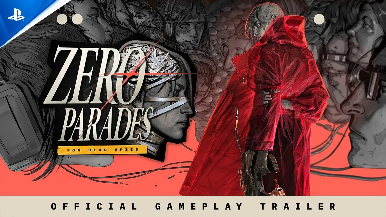 Zero Parades For Dead Spies tráiler PS5 Games