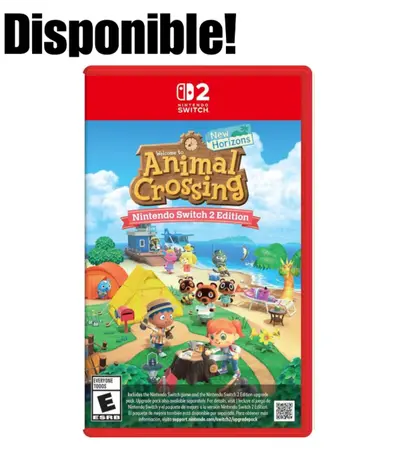 Animal Crossing New Horizons Juego Físico Nuevo Nintendo Switch 2
