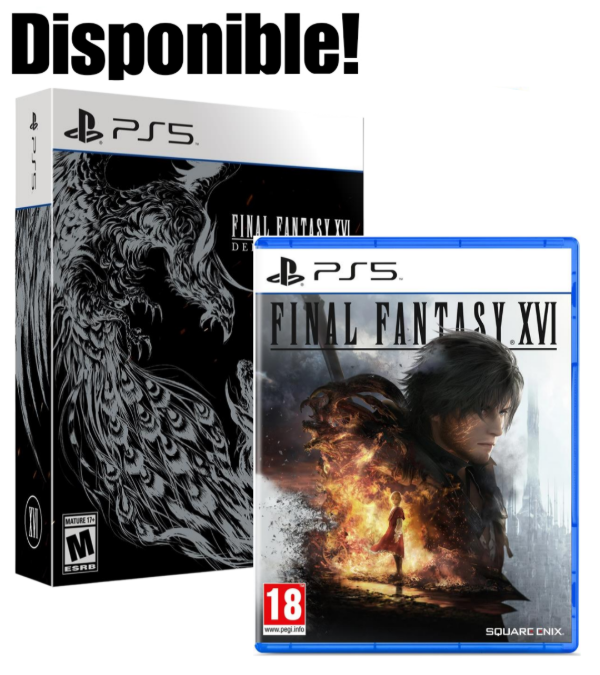 Final Fantasy XVI Deluxe Edition Juego Fisico PlayStation 5