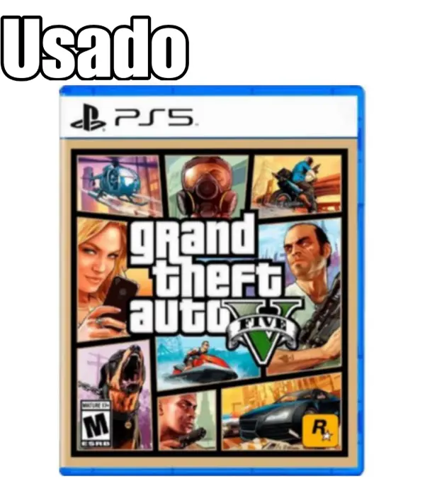 Gta V Grand Theft Auto Juego Usado Fisico PlayStation 5