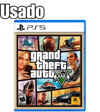 Gta V Grand Theft Auto Juego Usado Fisico PlayStation 5