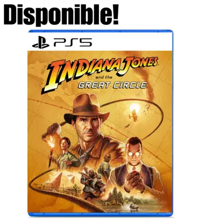 Indiana Jones y el Gran Circulo Juego Fisico PlayStation 5
