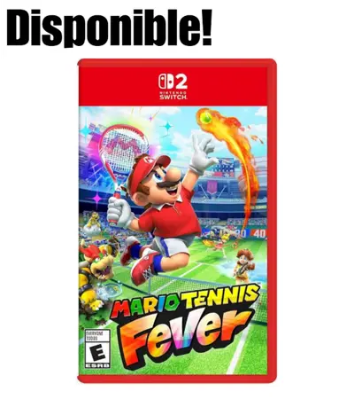 Mario Tennis Fever Juego físico Nintendo Switch 2