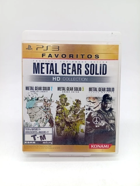 Metal Gear Solid HD Collection
