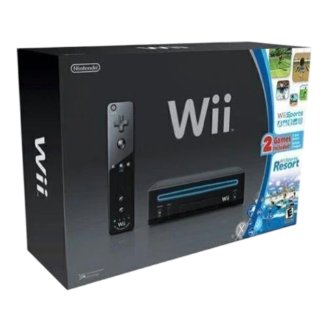 Nintendo wii Negra
