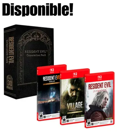 Resident Evil Generation Pack Juego físico Nintendo Switch 2