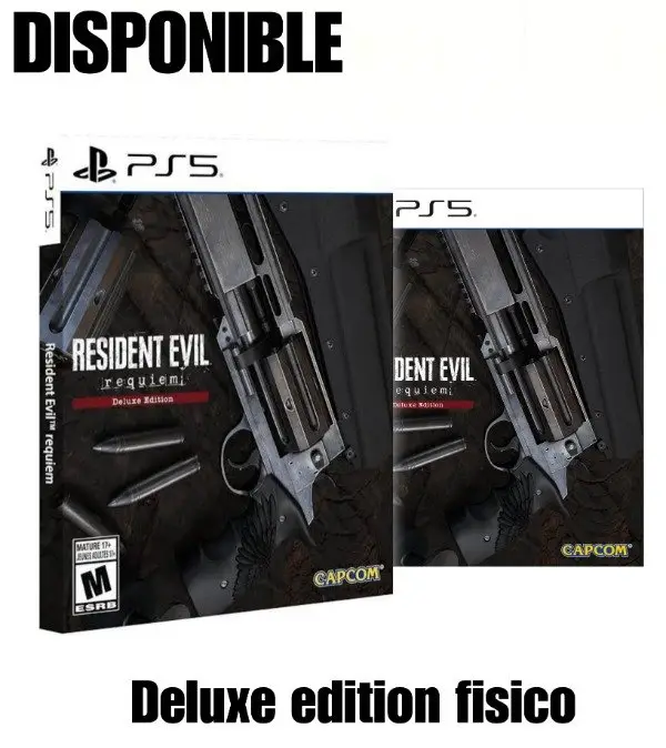 Resident Evil Réquiem Deluxe edition PS5 fisico