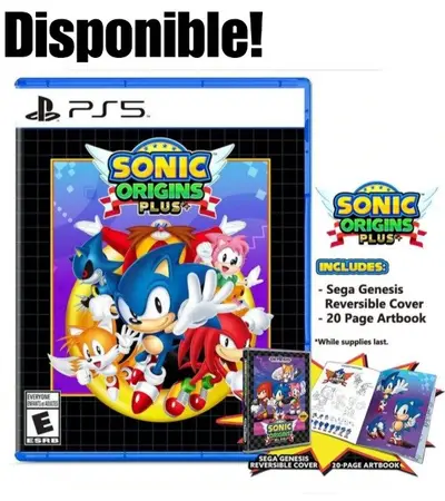 Sonic Origins Plus Juego Fisico PlayStation 5