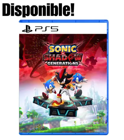 Sonic Shadow Generations Juego Fisico PlayStation 5