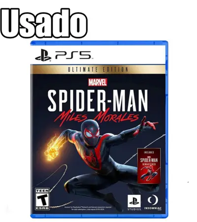 Spider Man Miles Morales Ultime Edition Juego Usado Fisico PlayStation 5