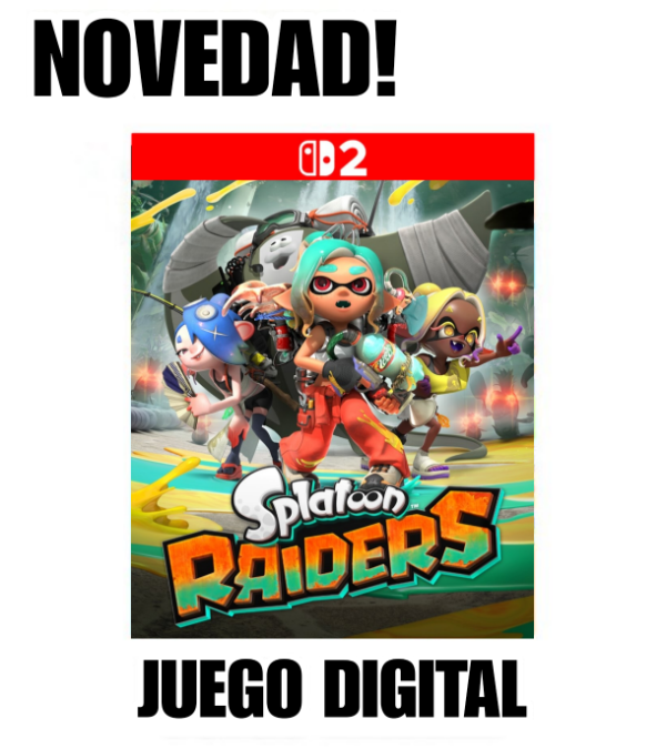 Splatoon Raiders Juego digital Nintendo Switch 2