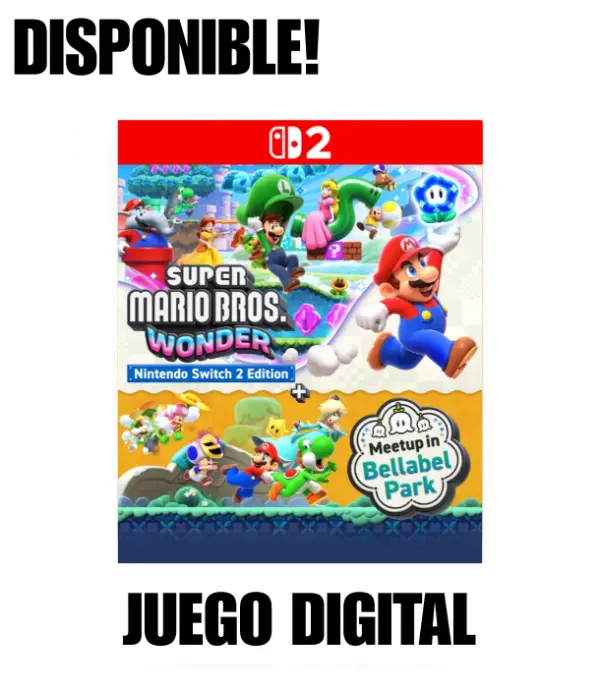 Super Mario Wonder Nintendo Switch 2 Bellabel Plaza digital Switch 2
