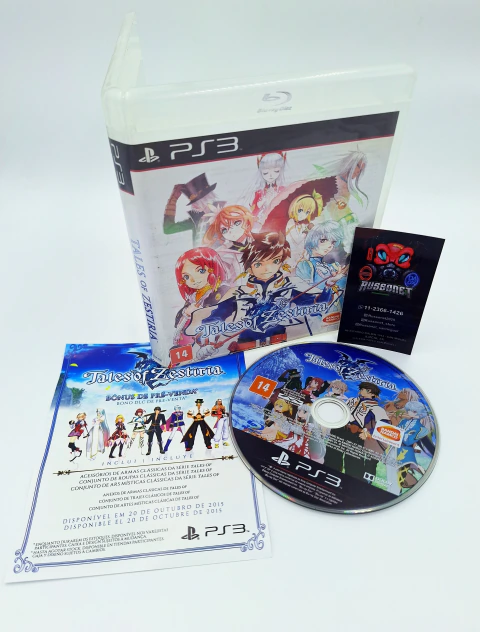 Tales of Zestiria - PS3 (USADO)