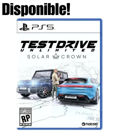 Test Drive Unlimited Solar Crown Juego Fisico PlayStation 5