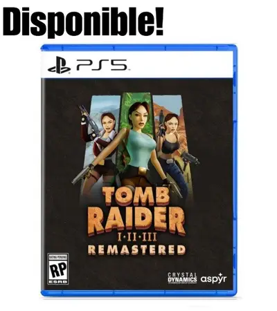 Tomb Raider 1 2 Y 3 Remastered Juego Fisico PlayStation 5